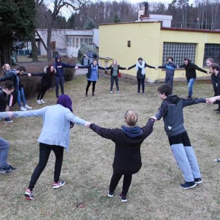 Schüler*innen aus Schwandorf und Blovice befreundeten sich schnell Schüler*innen aus Schwandorf und Blovice befreundeten sich schnell